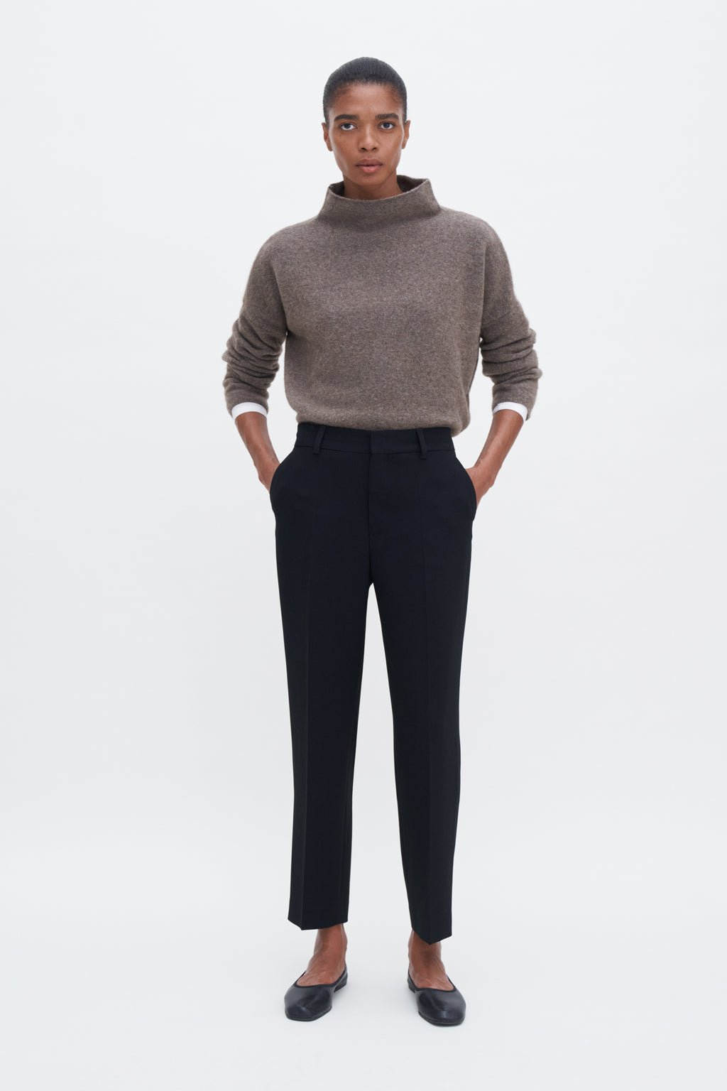 mika yak funnelneck sweater Genser