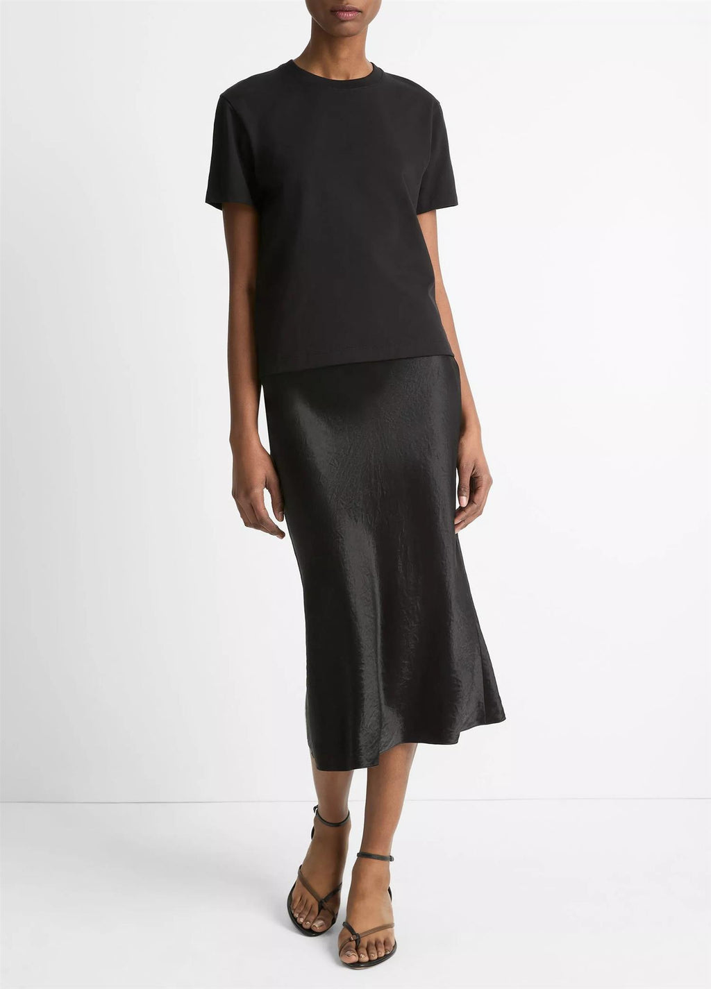 Pima Cotton Crew Neck T-Shirt