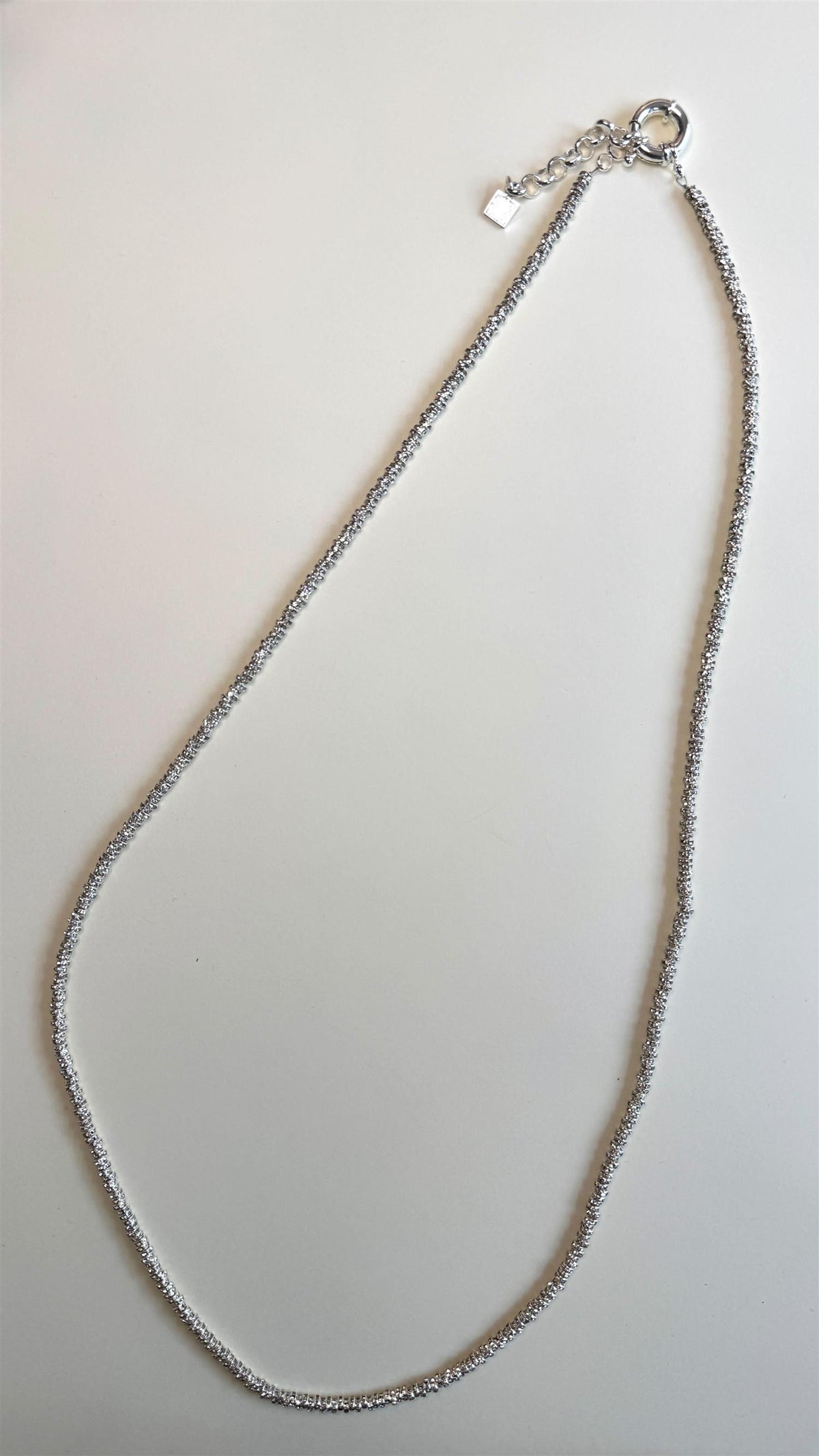 SKINNY DIAMOND NECKLACE (LONG)