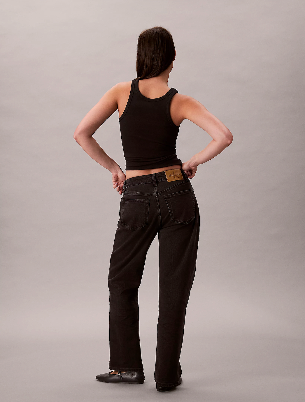 HIGH RISE STRAIGHT CK ESSENTIAL JEANS