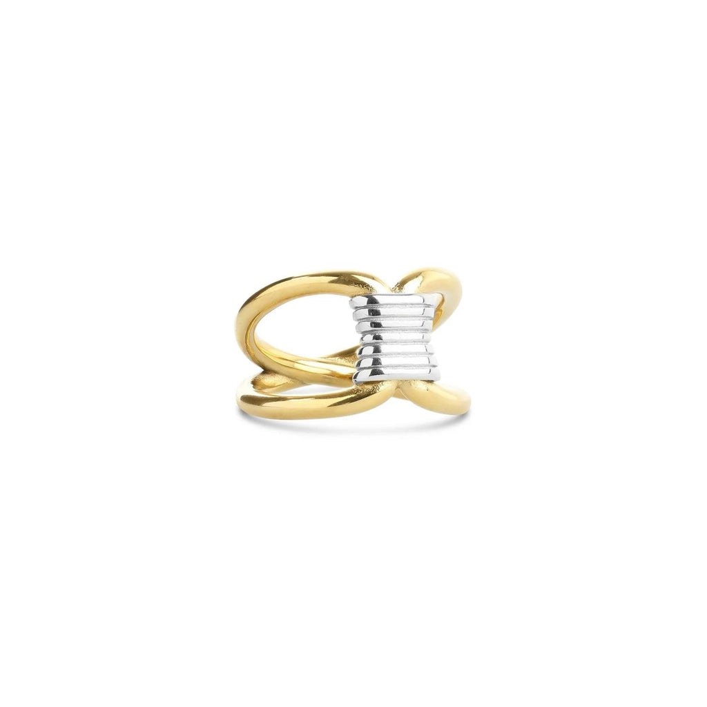 Enya - Mixed Metal Ring Stainless Steel