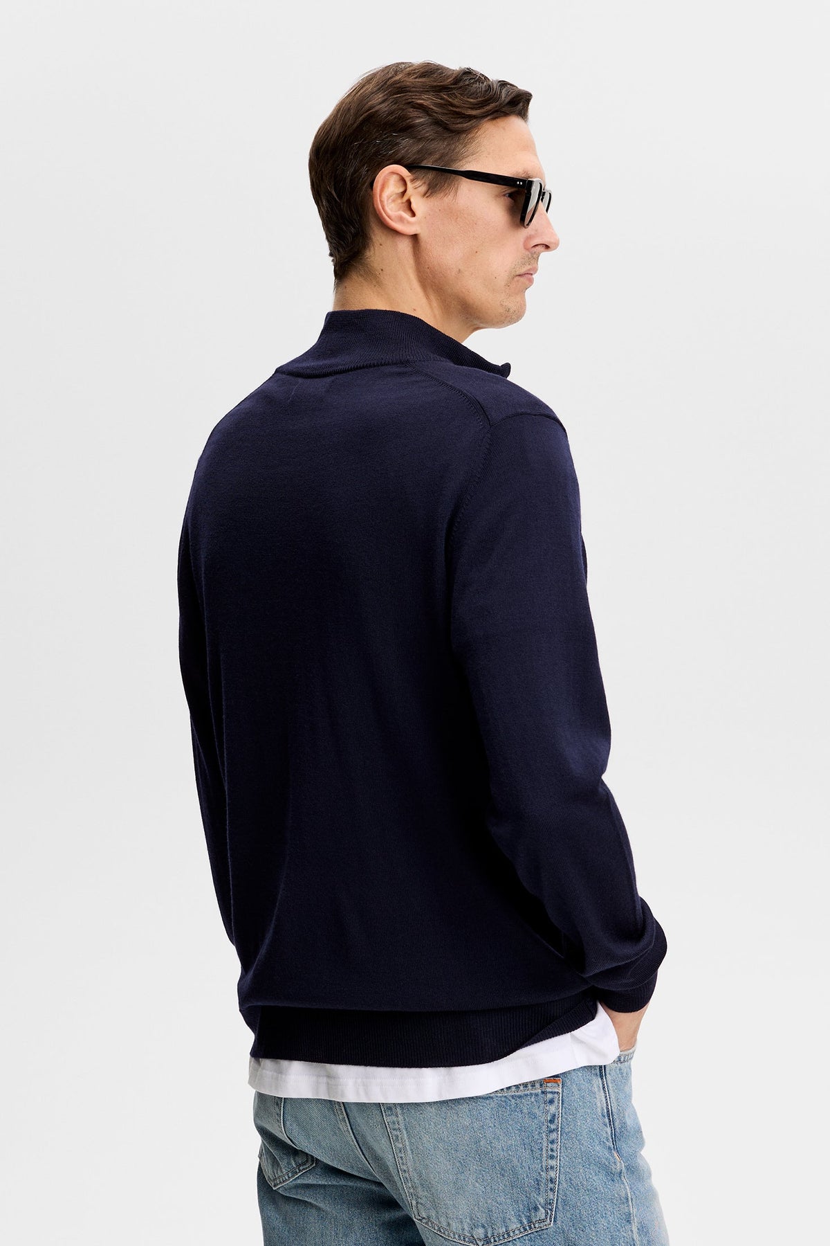 Kiyan Quarter Zip Sweater Genser