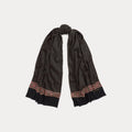 Foulard Wool Fringe Scarf