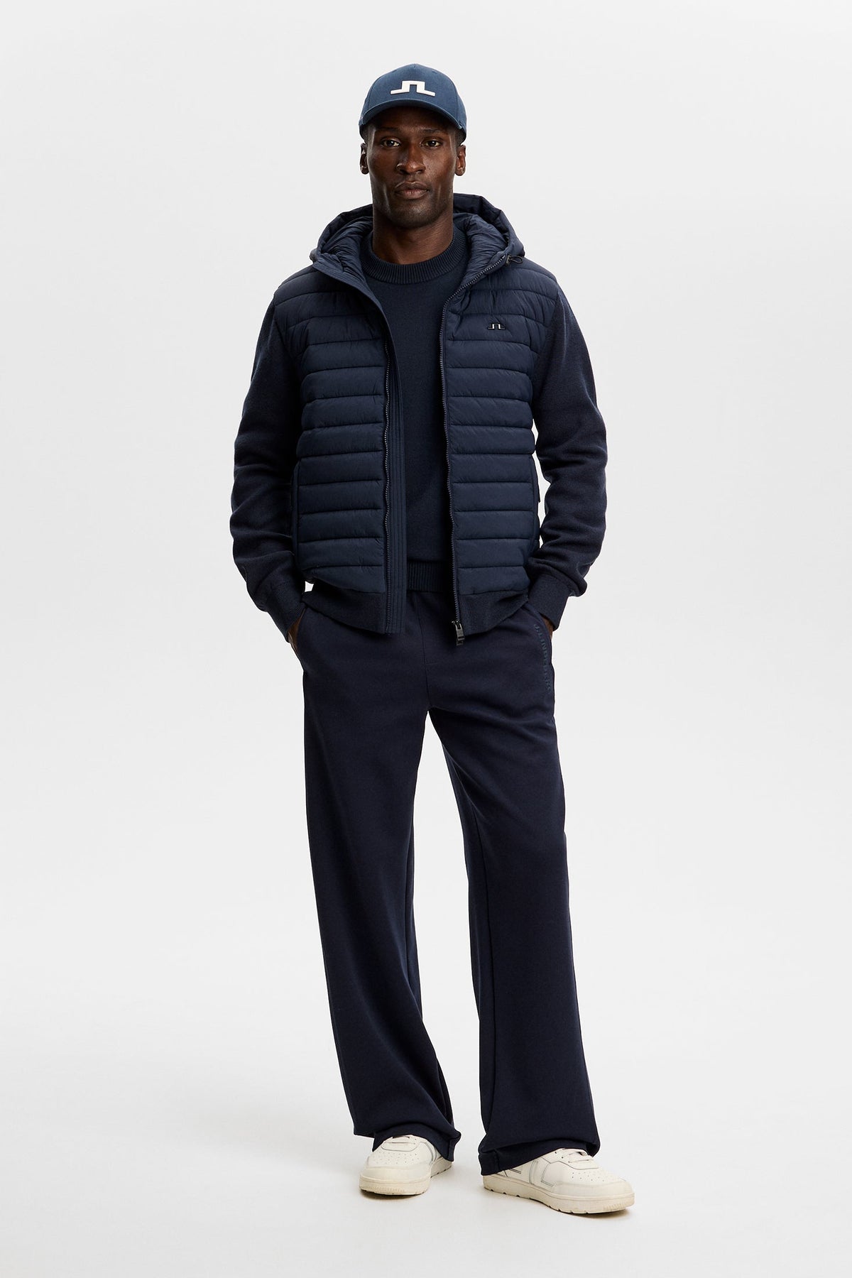 Thaden Knit Hood Hybrid Jacket Genser