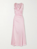 MELANEY SATIN GOWN DRESS