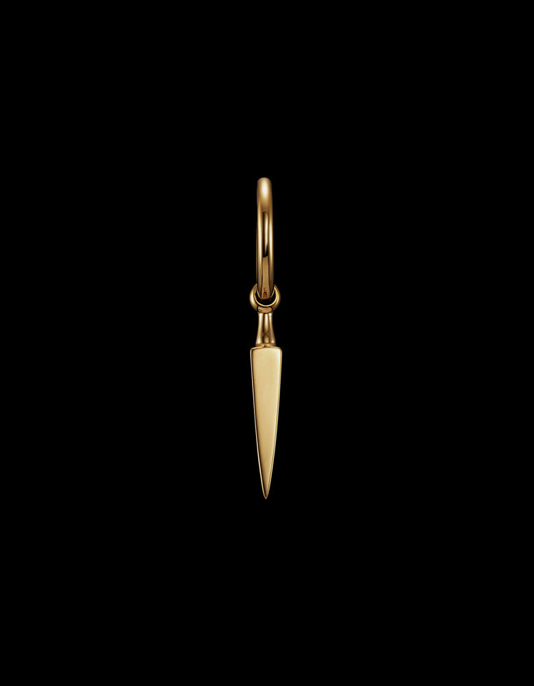 Poison Arrow Earring - Gold-plated Silver Ørepynt