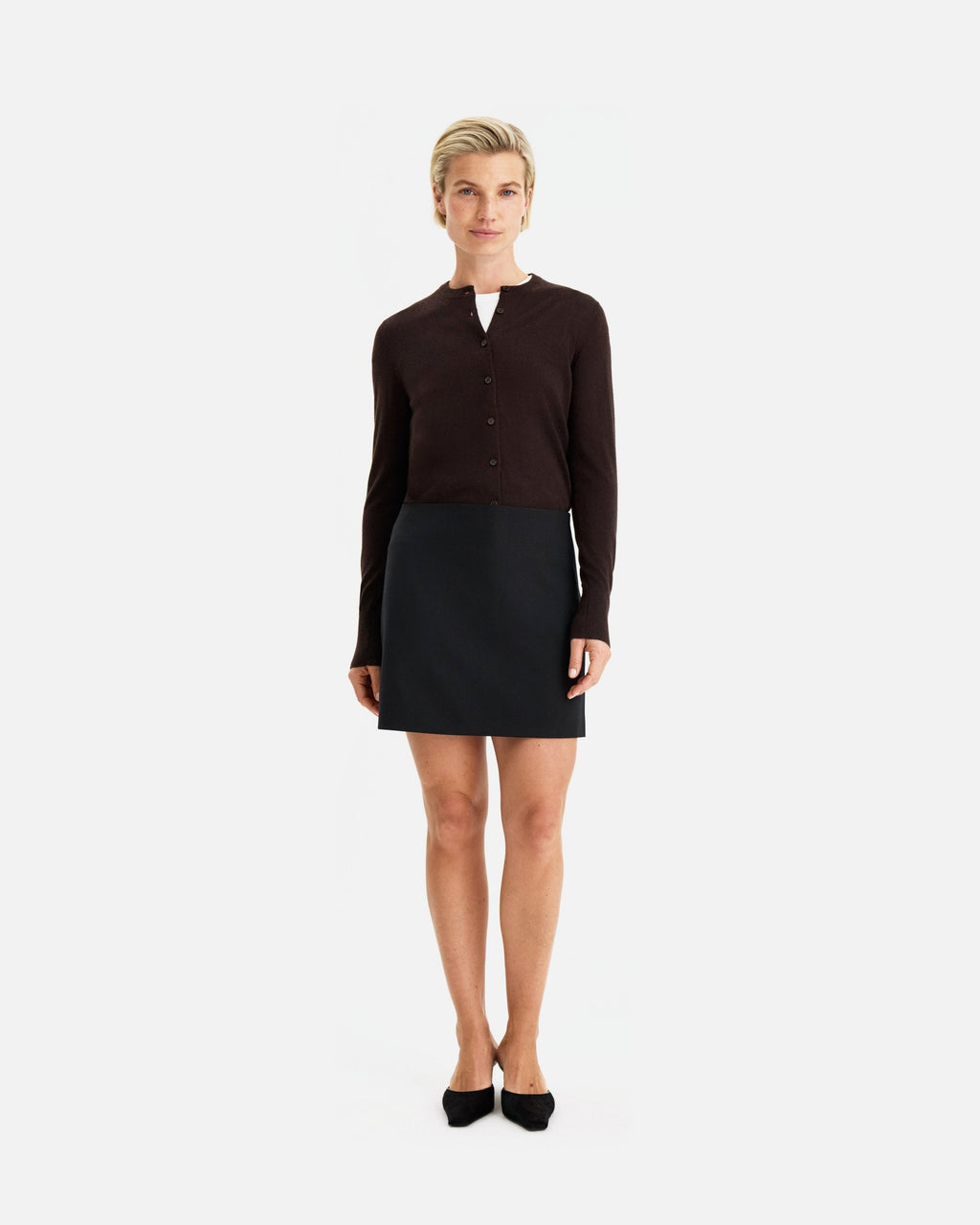 Wool Mini Skirt Skjørt