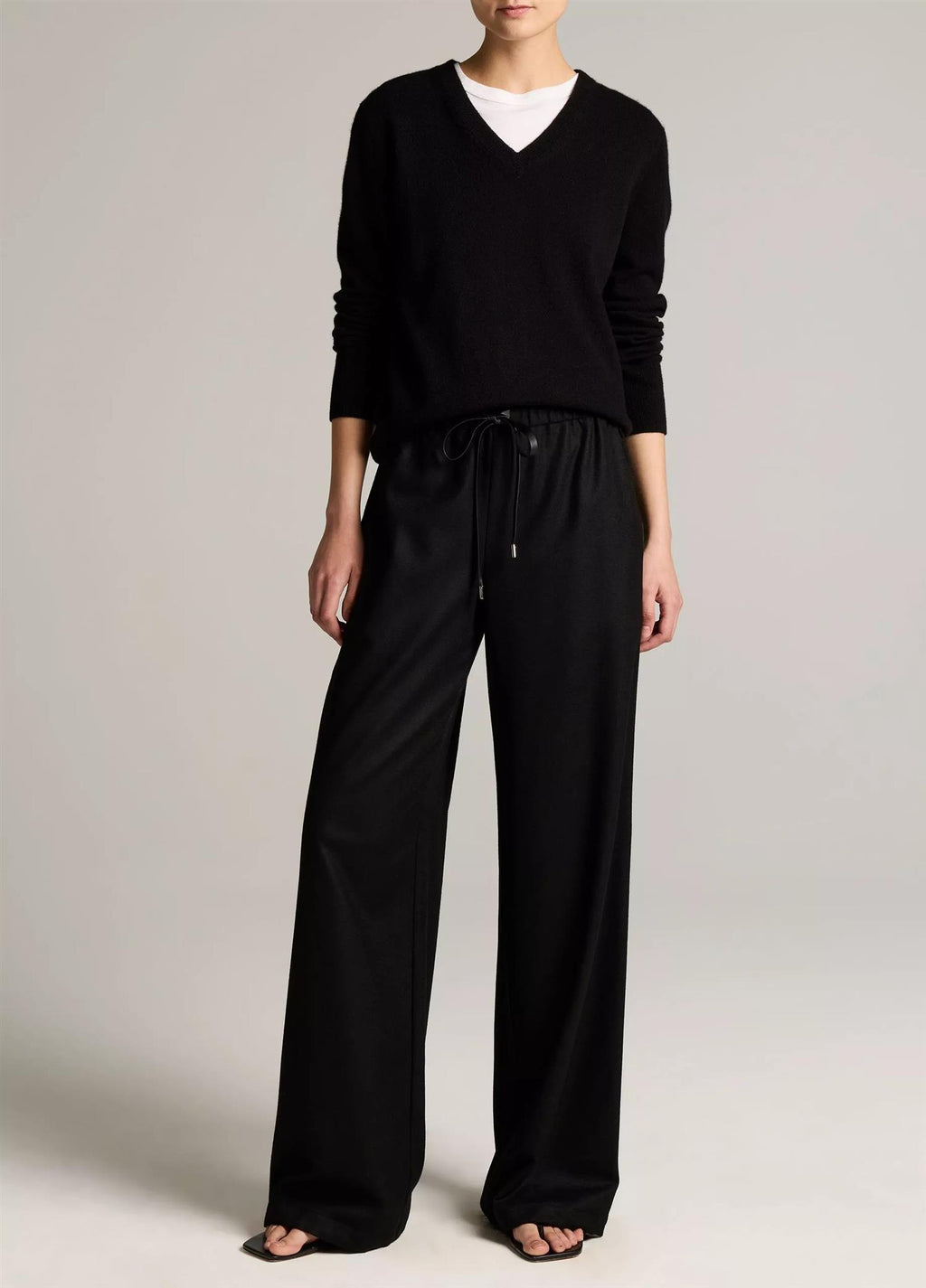 Cashmere Casual V-Neck Sweater