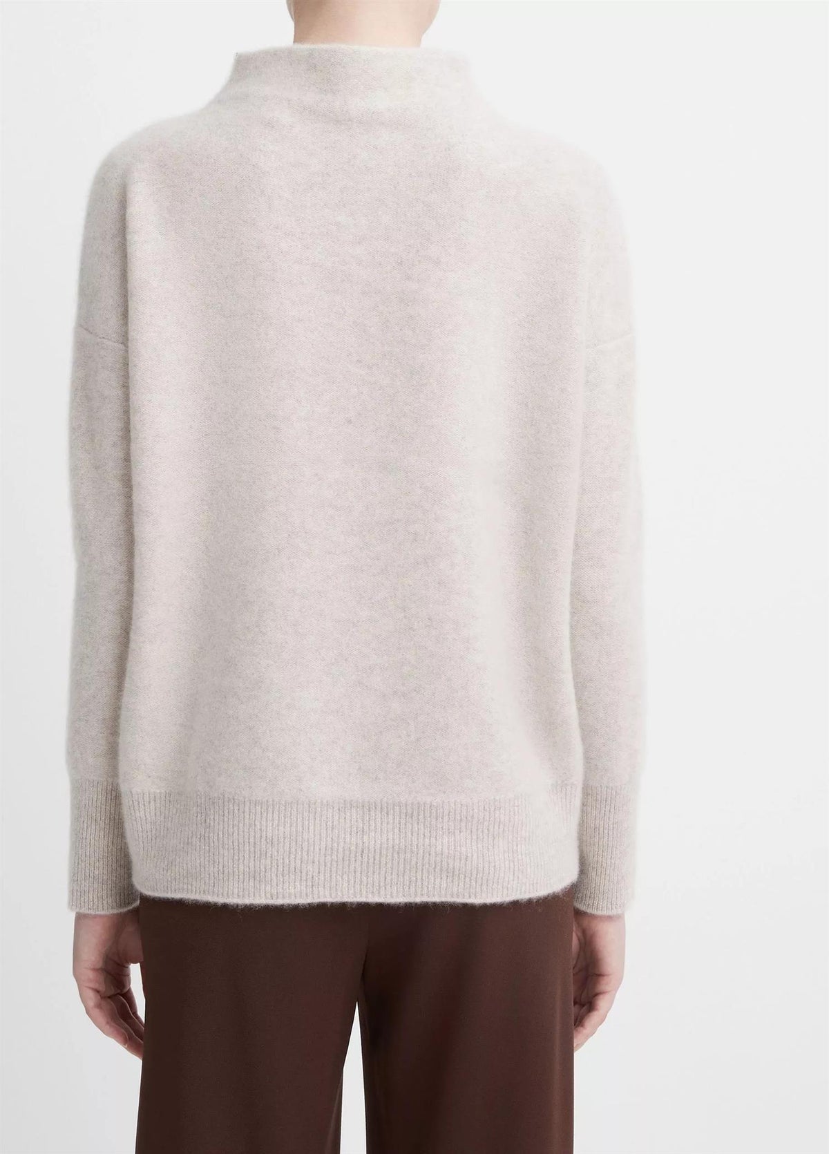 BOILED FUNNEL NK PULLOVER