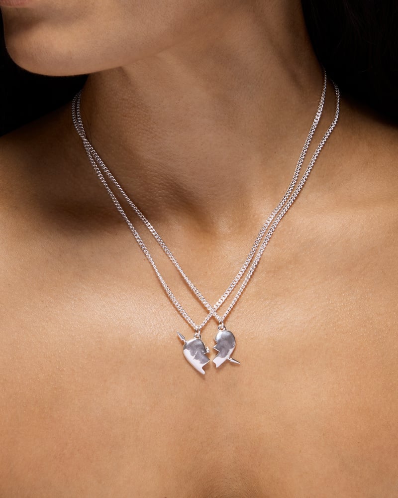 You & Me Necklace - Silver Smykke
