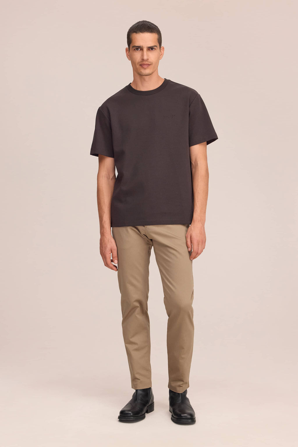Nat Ss Logo Tee 3457 T-shirt