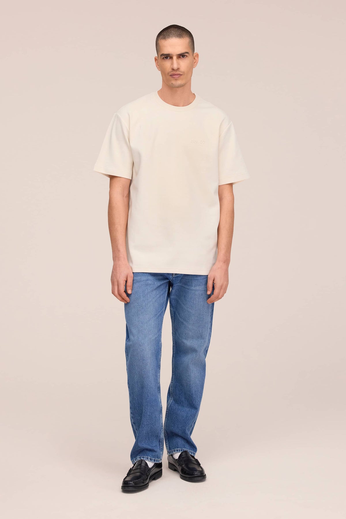 Nat Ss Logo Tee 3457 T-shirt