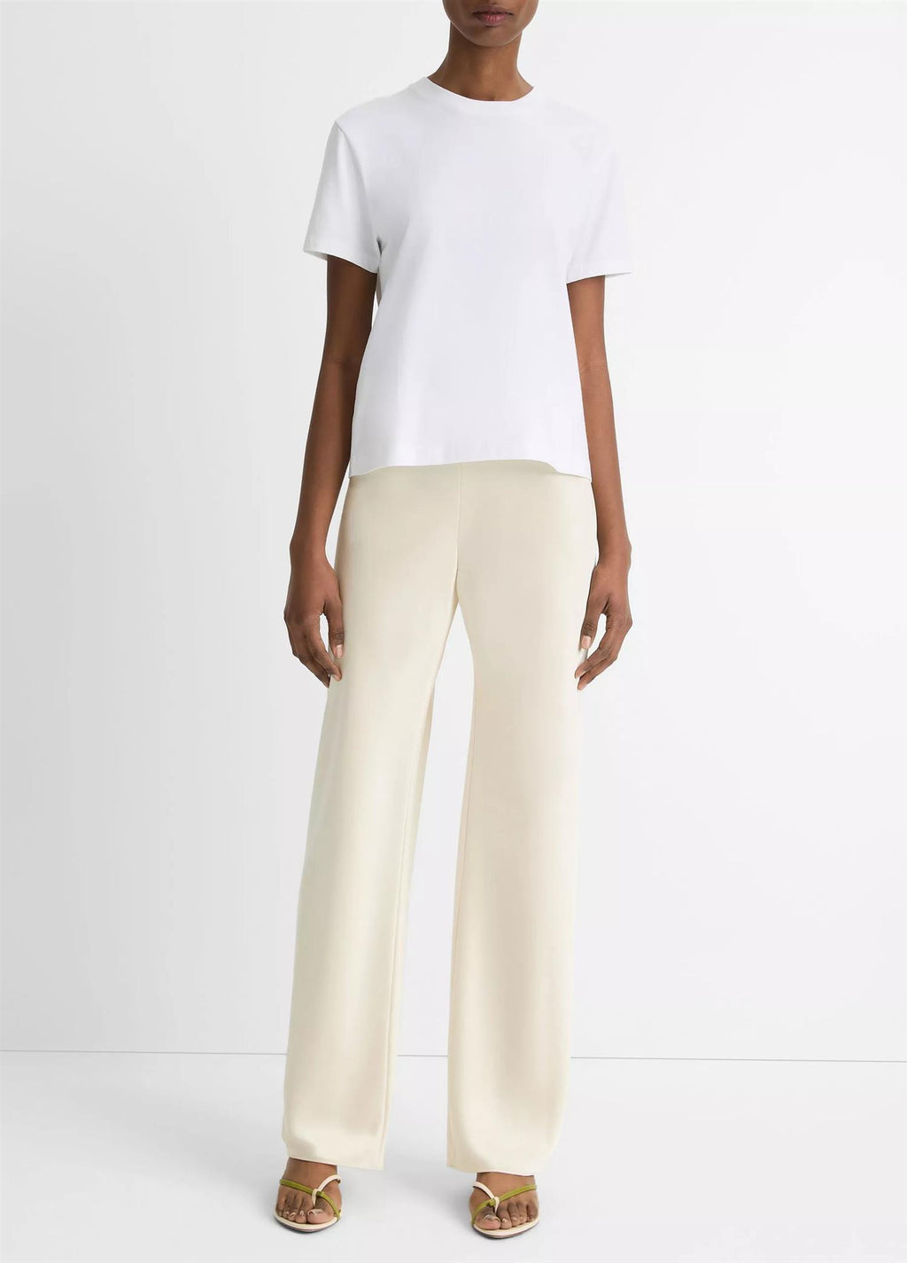 Pima Cotton Crew Neck T-Shirt