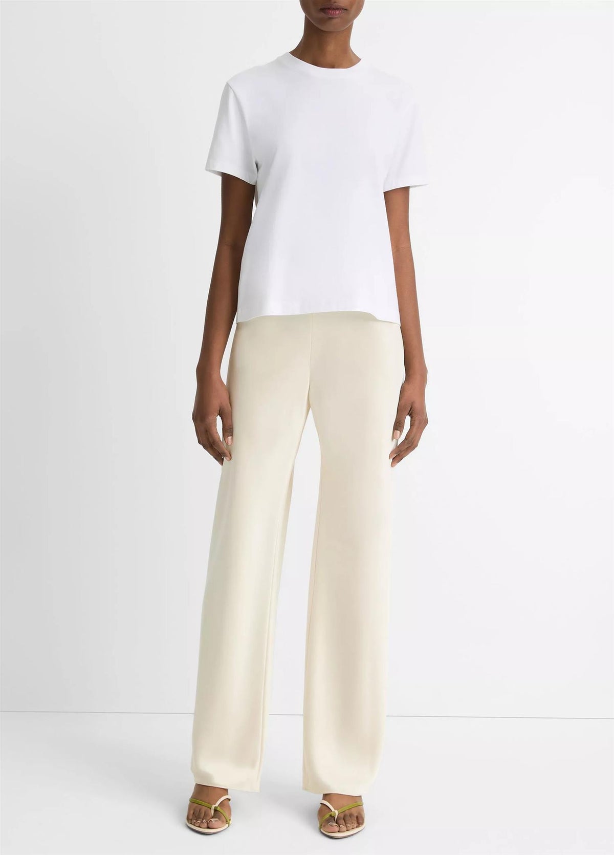Pima Cotton Crew Neck T-Shirt