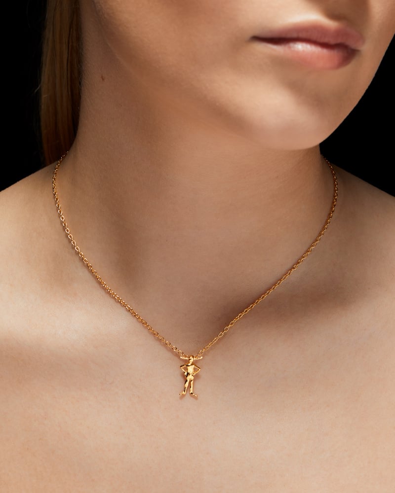 Pippi Necklace - Gold-plated Silver Smykke