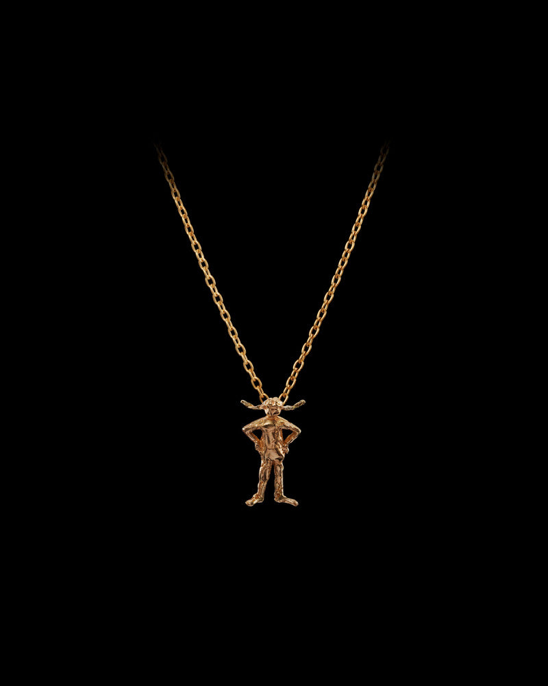 Pippi Necklace - Gold-plated Silver Smykke
