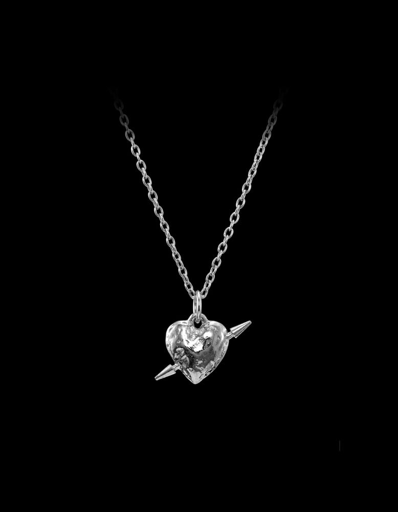 Tuvstarr’s Heart Necklace - Silver Smykke