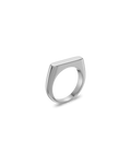 Charlie Signet Ring Steel Ring