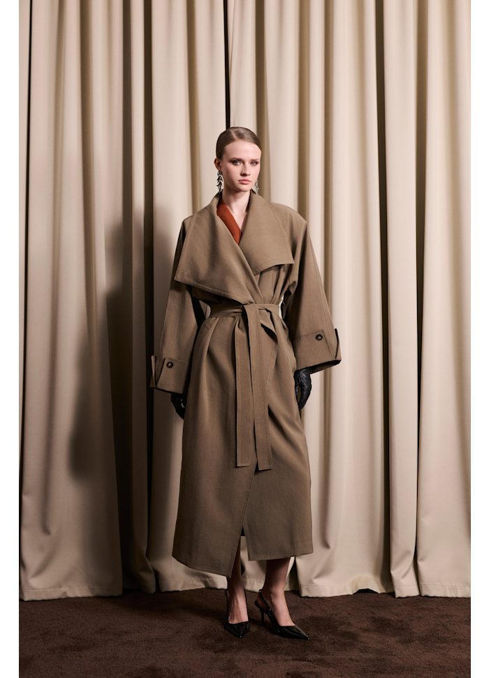 IBEN ATARI OVERSIZED TRENCHCOAT