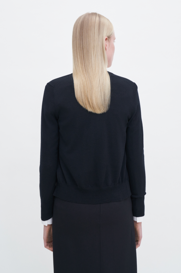 Merino Short Cardigan