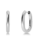 Modernist Hoops L Steel Ørepynt