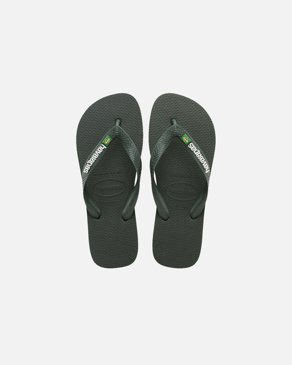 Brasil Logo Flip Flops