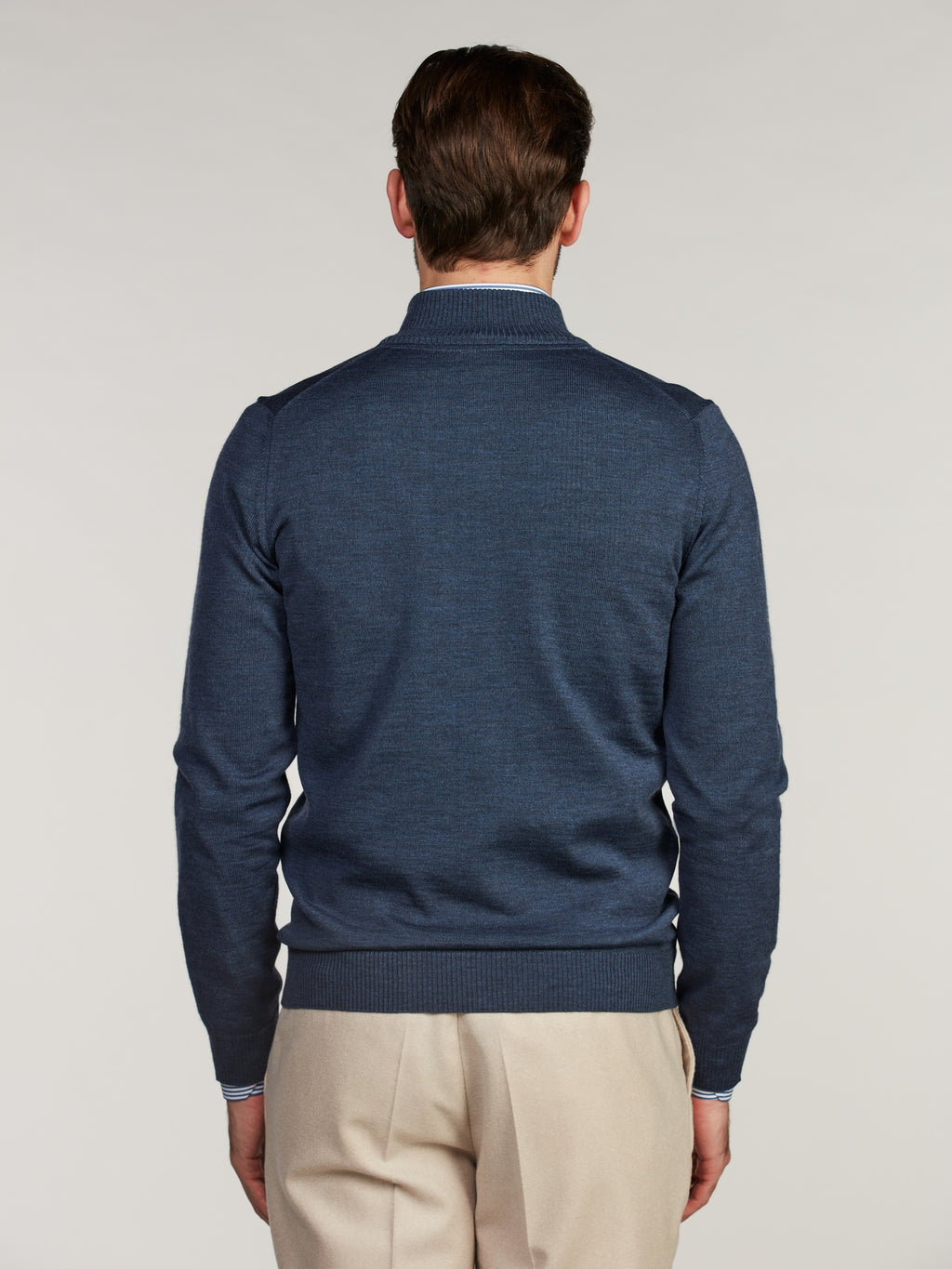 Cardigan Knitted Fullzip Merino Wool Genser