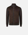 Stenströms Cardigan Knitted Hybrid Buttoned Alcantara Genser
