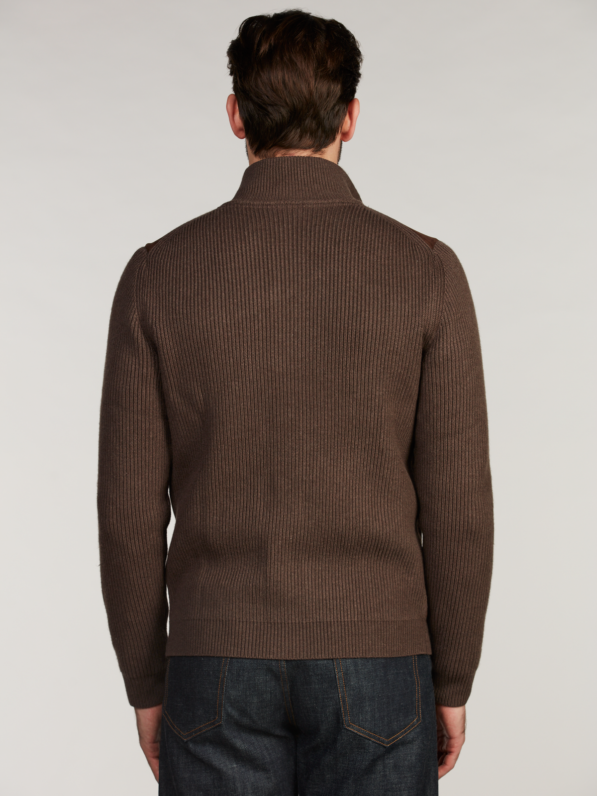Stenströms Cardigan Knitted Hybrid Buttoned Alcantara Genser