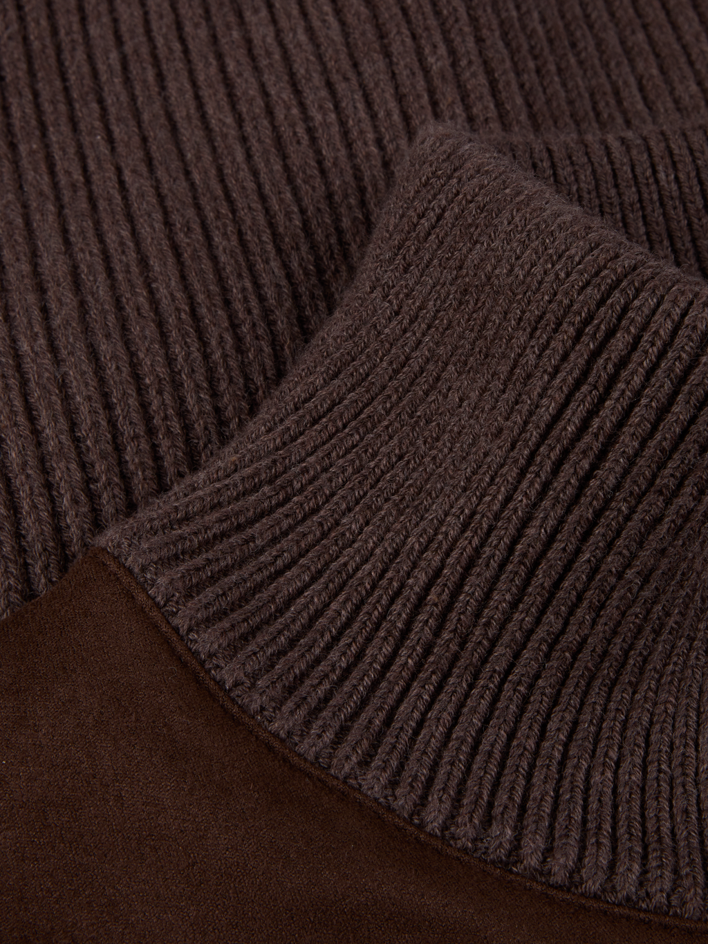 Stenströms Cardigan Knitted Hybrid Buttoned Alcantara Genser