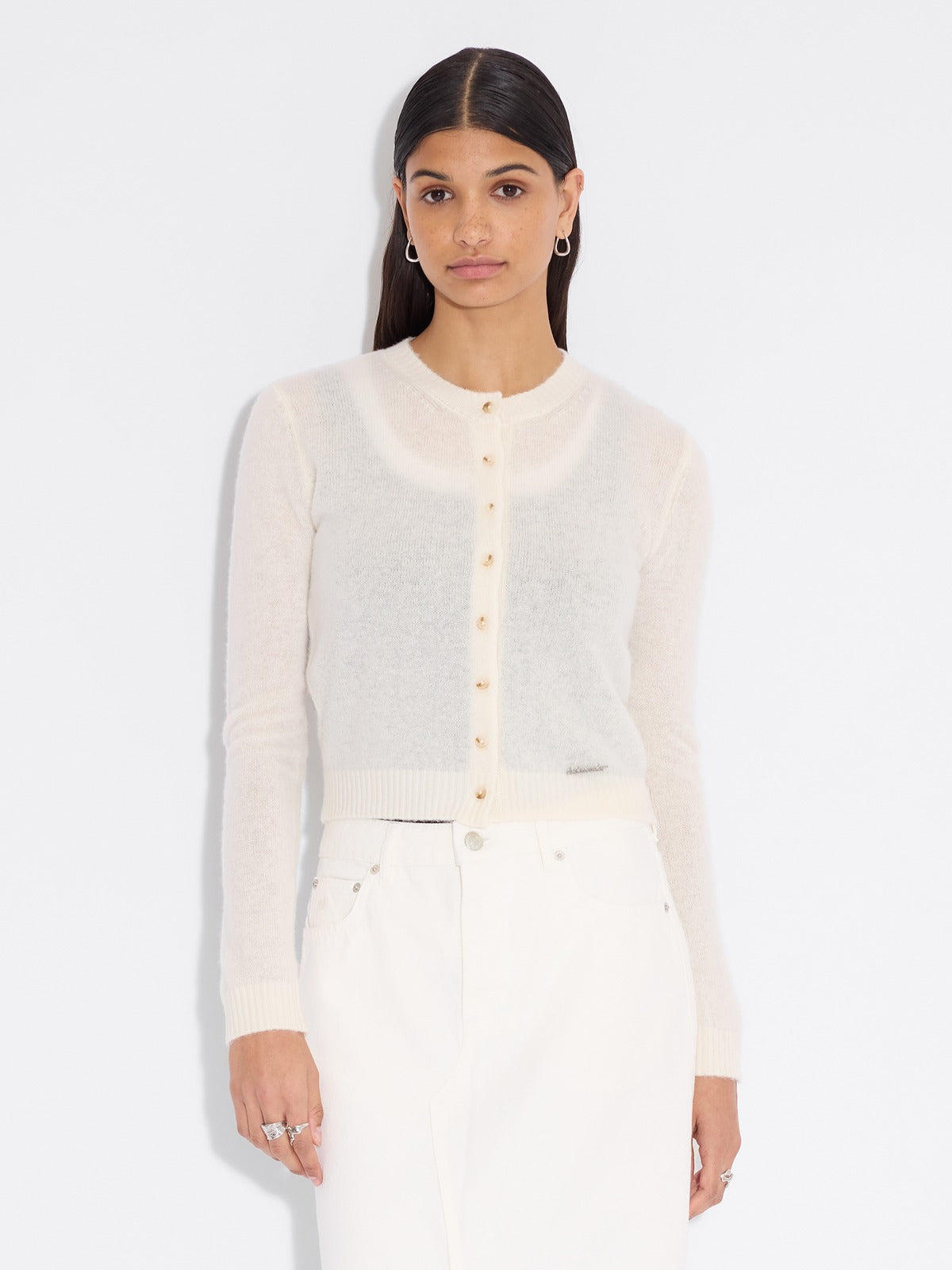 W. Cashmere Cardigan Cardigan