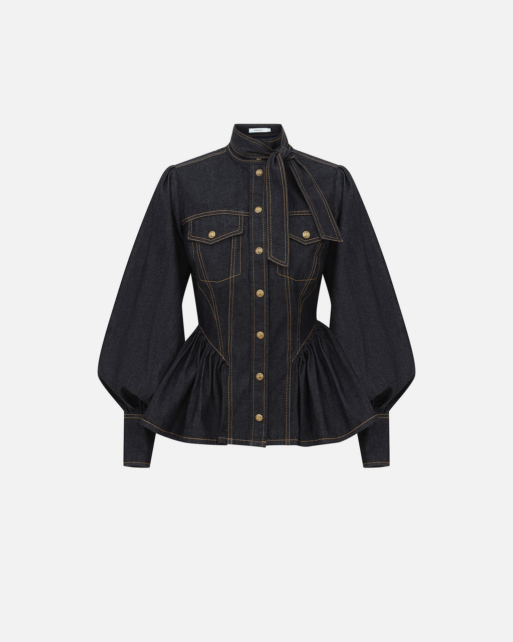 Denim Fitted Shirt