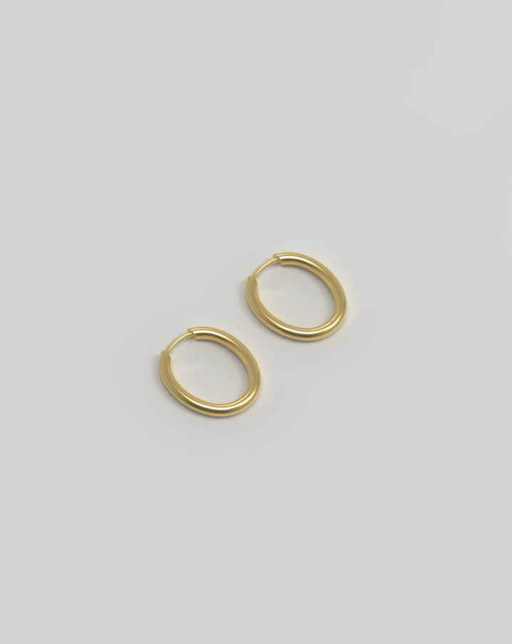 Slim Hoop M Plated