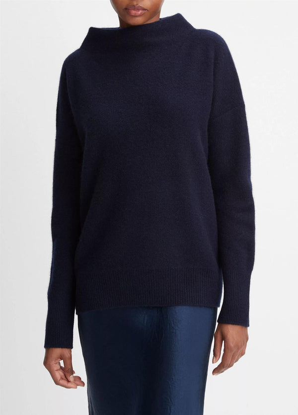Boiled Funnel Neck Pullover