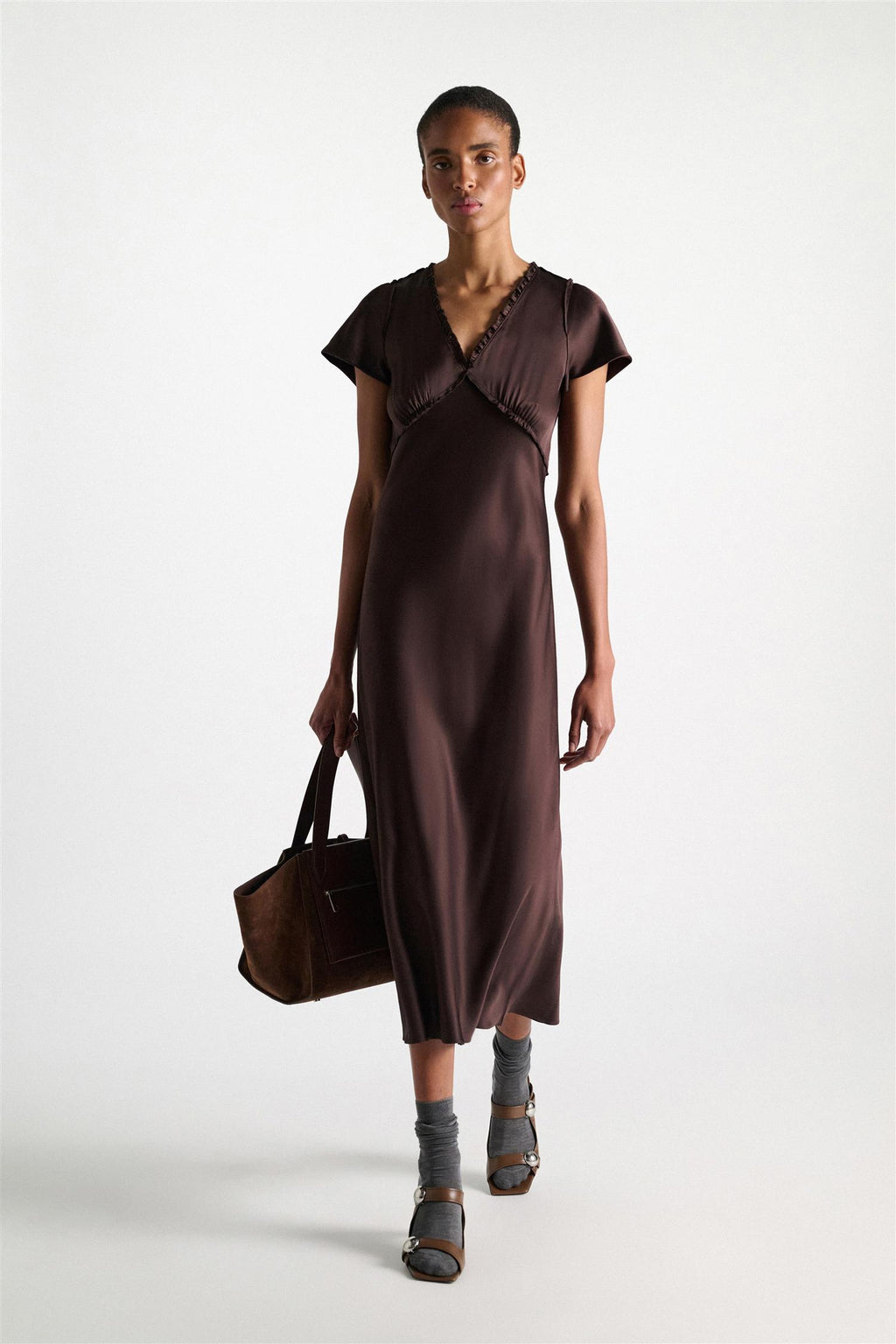 SHINY STATEMENT dress