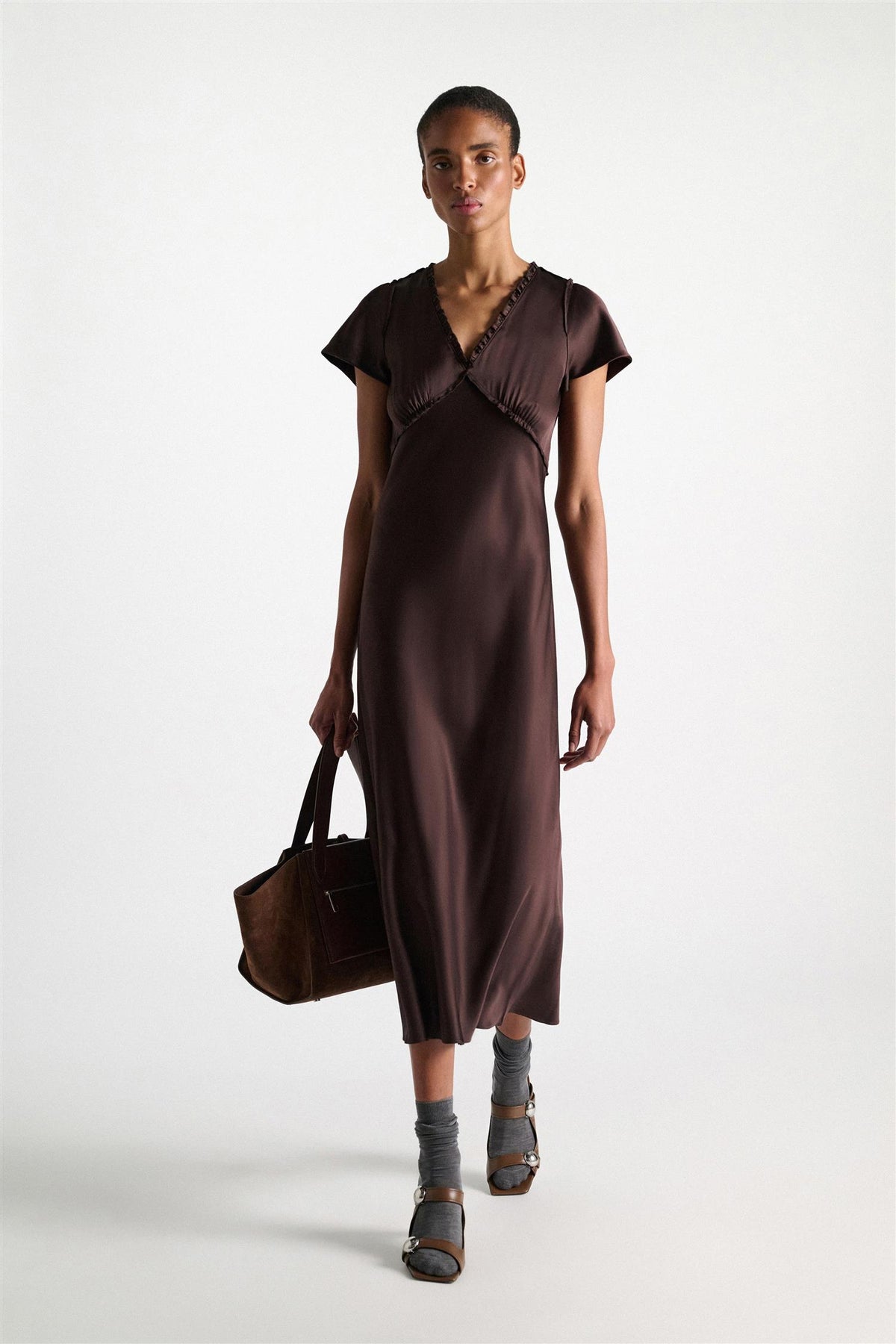 SHINY STATEMENT dress