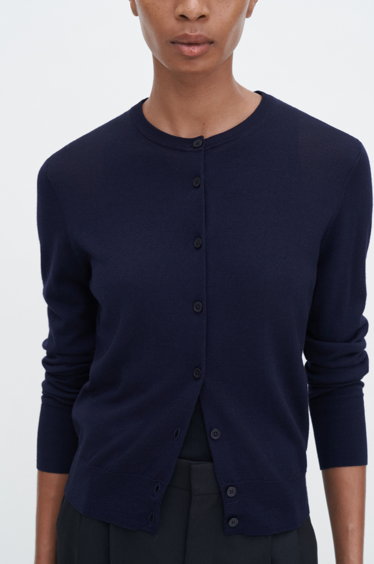 Merino Short Cardigan