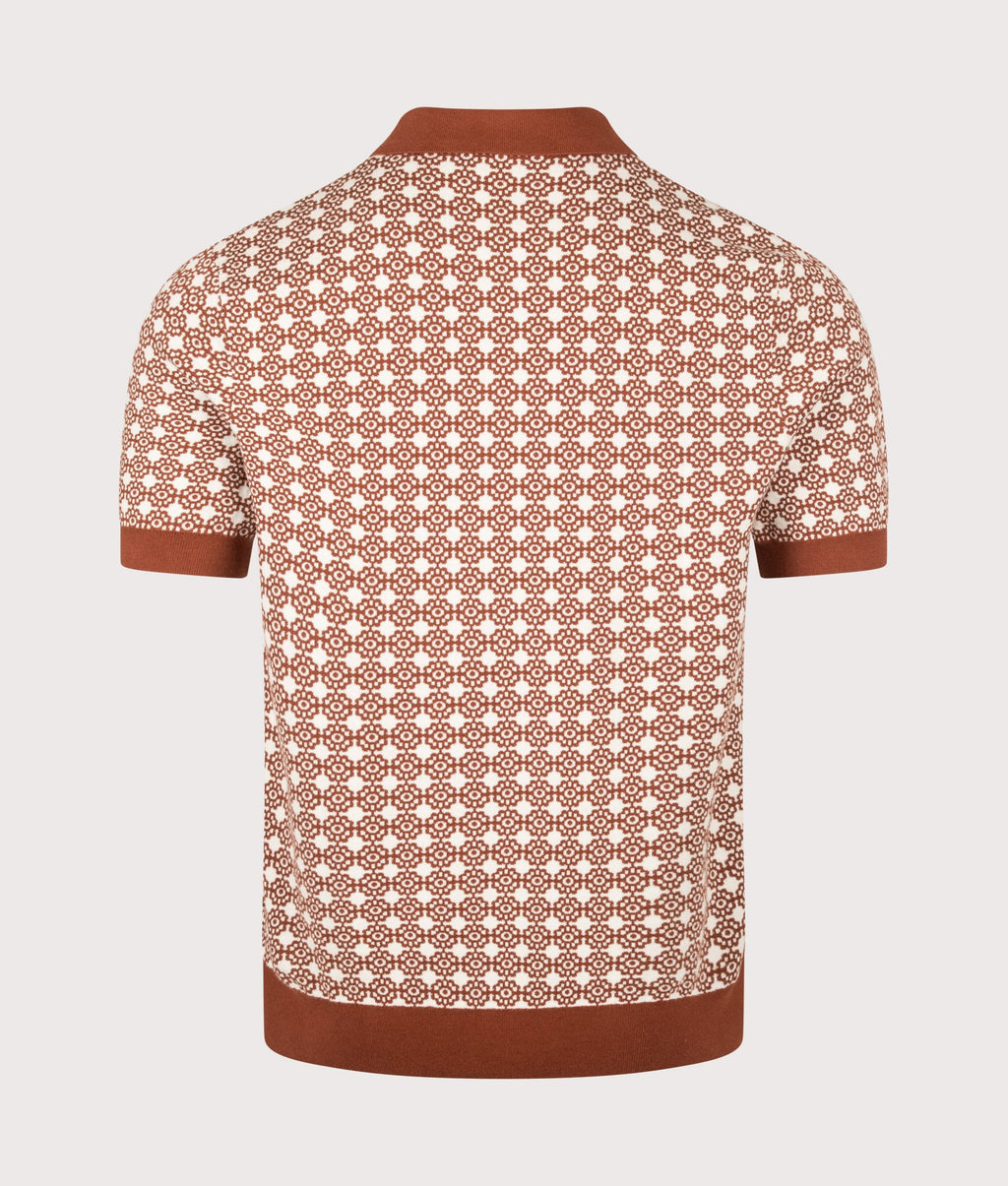 FLORAL JACQUARD SHIRT Genser