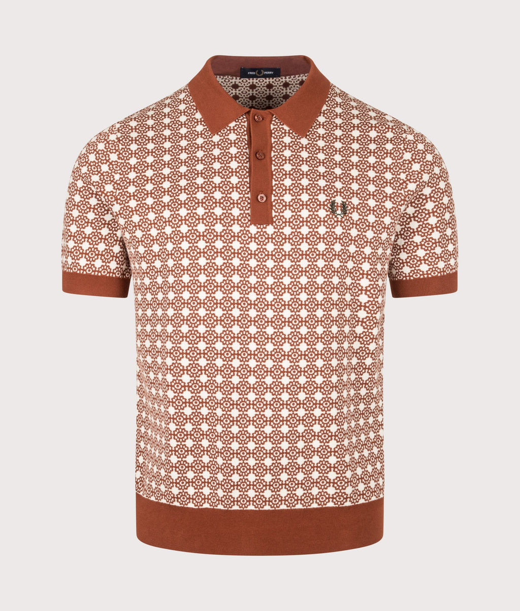 FLORAL JACQUARD SHIRT Genser