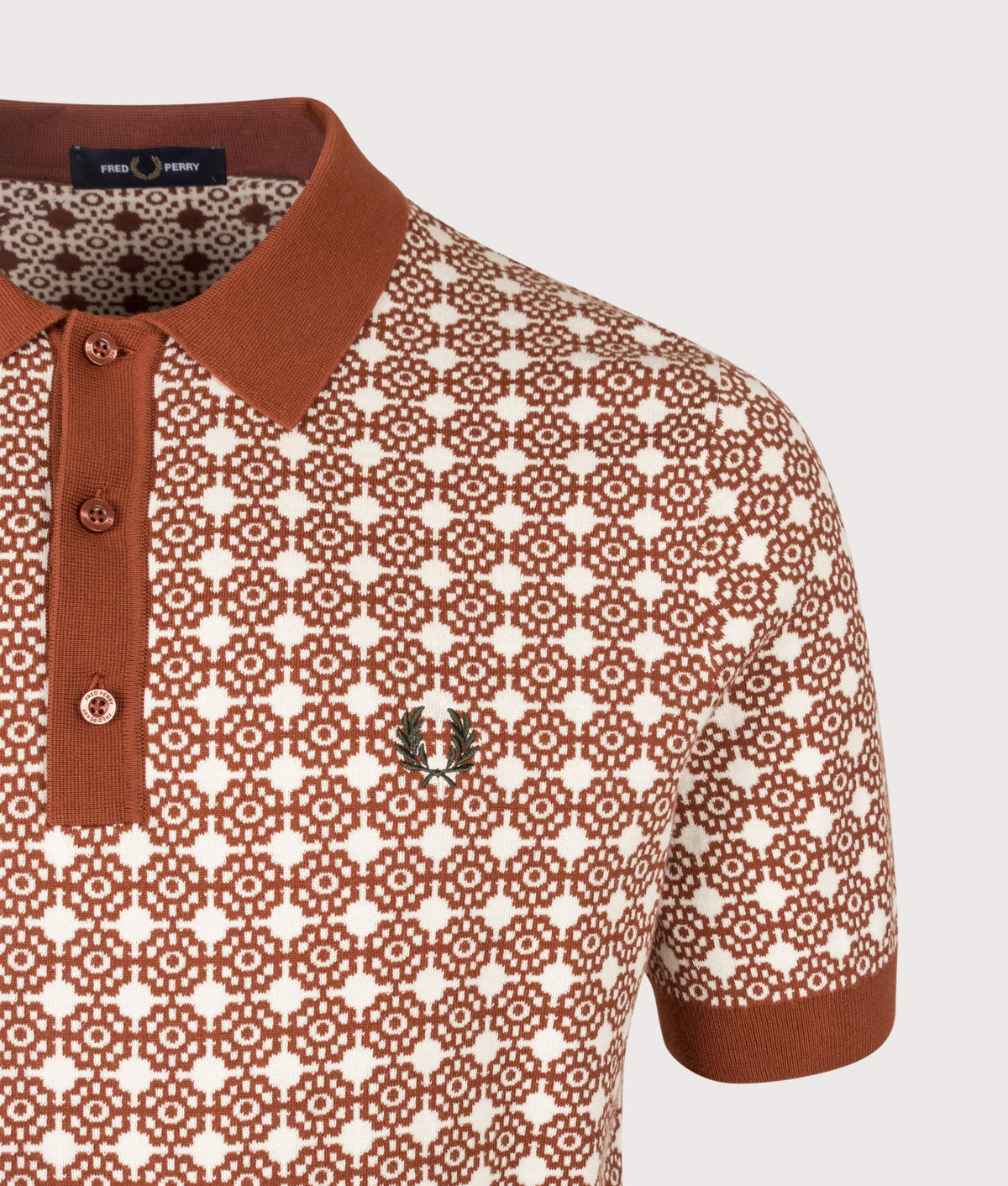 FLORAL JACQUARD SHIRT Genser