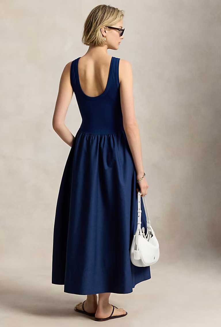 WOVEN-FIT & FLARE-DRESSES