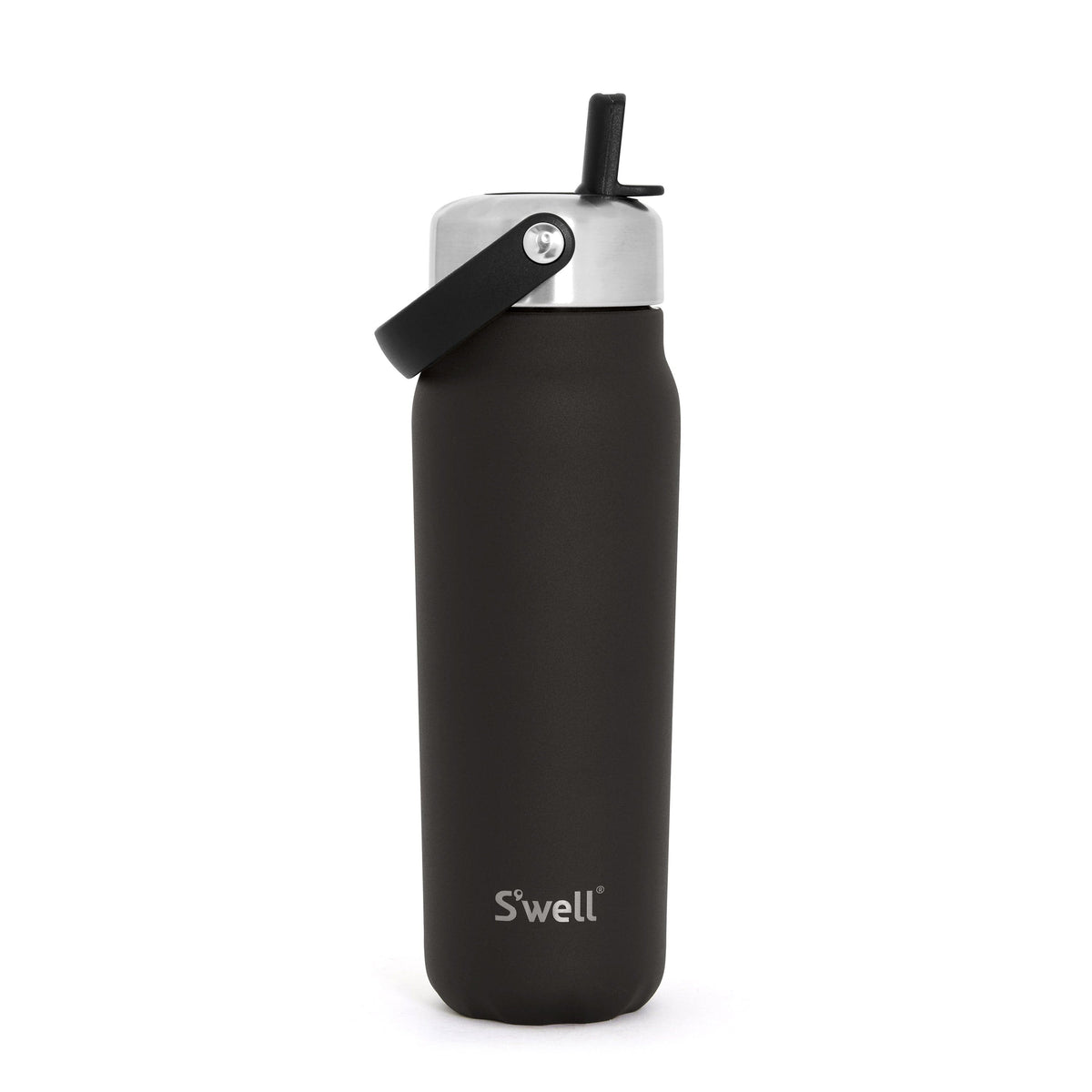 S'well - Explorer Flip Straw 24 oz - Onyx Interiør/Livsstil