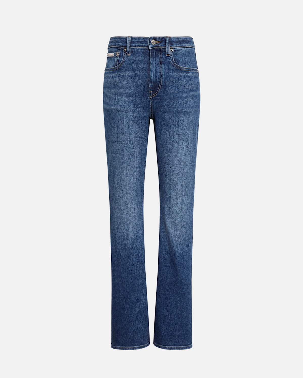 HIGH RISE FLARE MIDTOWN BLUE JEANS