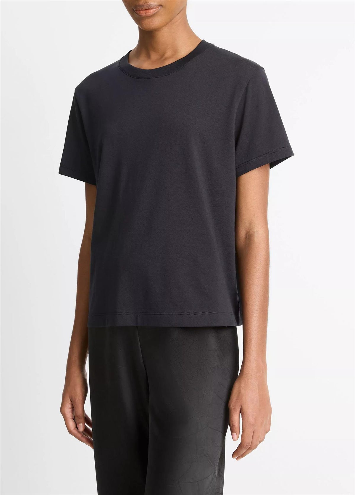 Pima Cotton Crew Neck T-Shirt