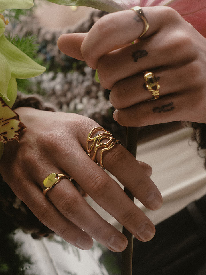 Vesta Ring Gold HP Ring