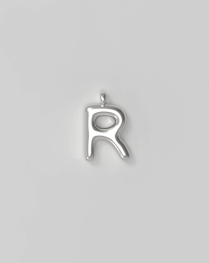 Letter Charm Small - R