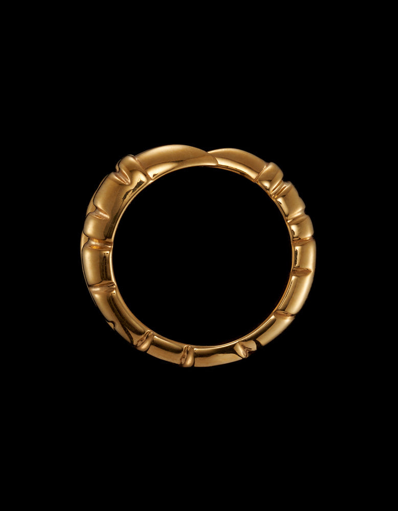 Claw Ring - Gold-plated Silver Ring