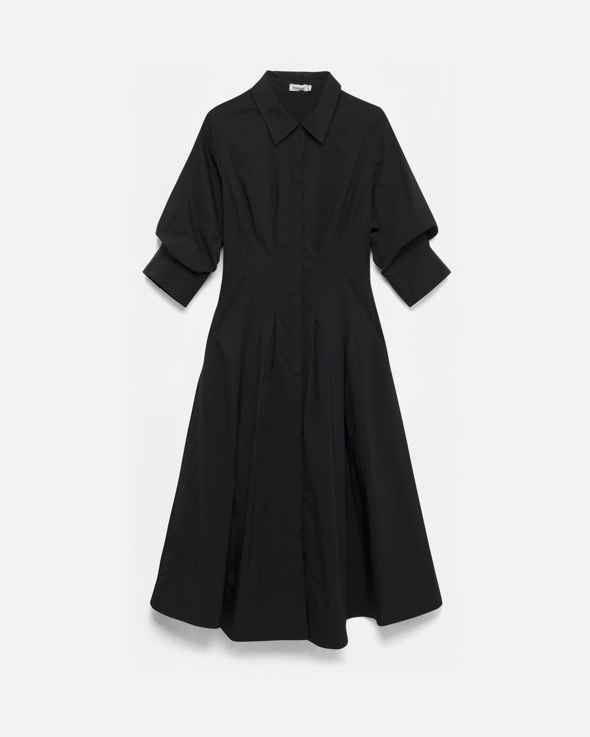 JAZZ PINTUCK MIDI DRESS