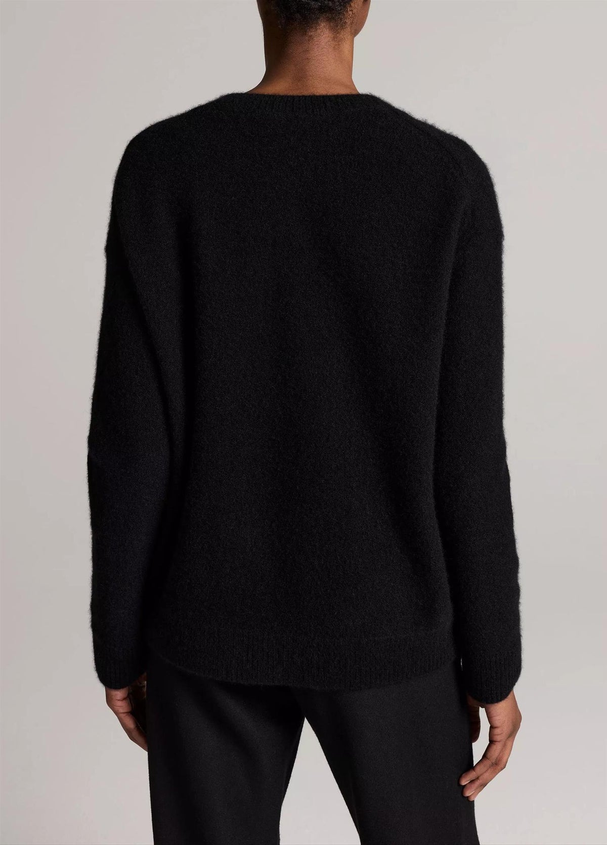 Plush Cashmere Crew Neck Sweater