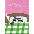 C'est La F**king Vie Postcard